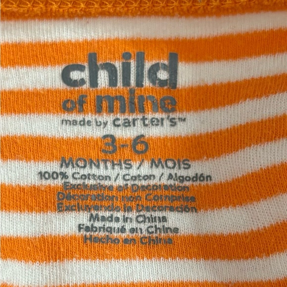 ๐ Pumpkin Sleeper Child of Mine by Carter - Picture 5 of 14